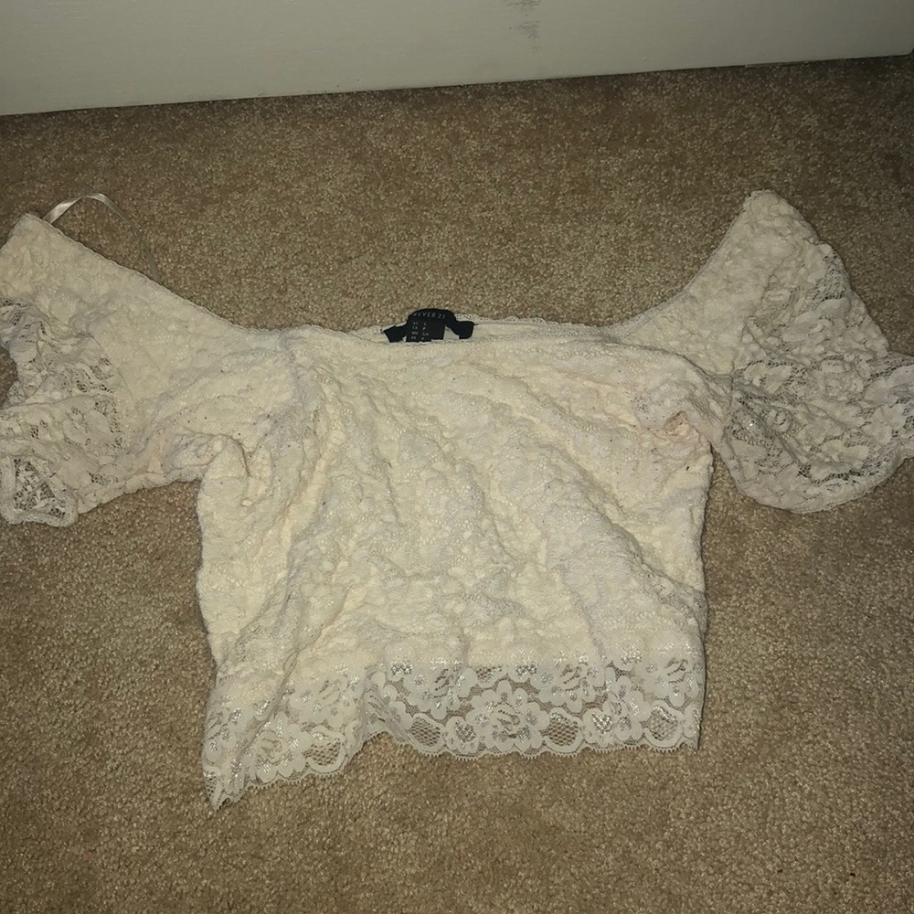 White crop too